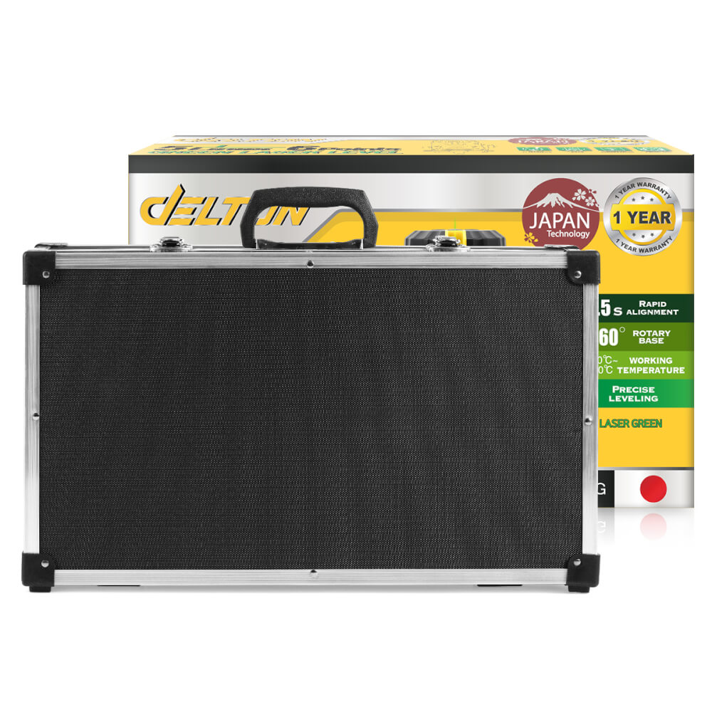 เครื่องวัดระดับเลเซอร์ DELTON รุ่น DTL-360G 5 เส้น 360 องศา